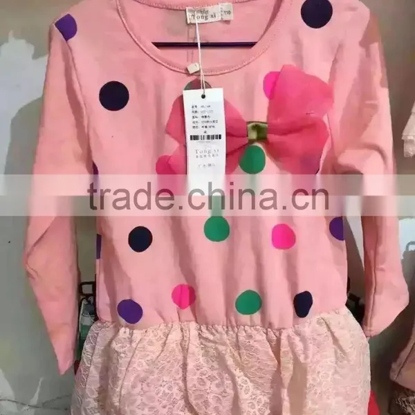100% Cotton Children Suit Clothings Sweet Child Clothing Only 105pcs for 3-8years Old photo-4