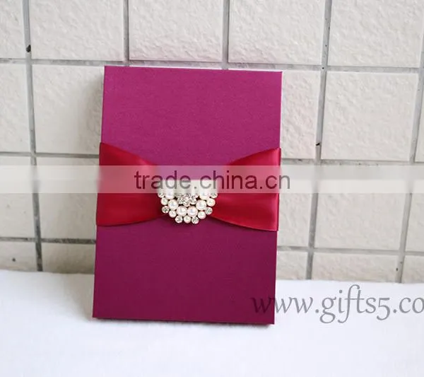 Gorgeous Burgundy Wedding Invitation Boxes photo-6