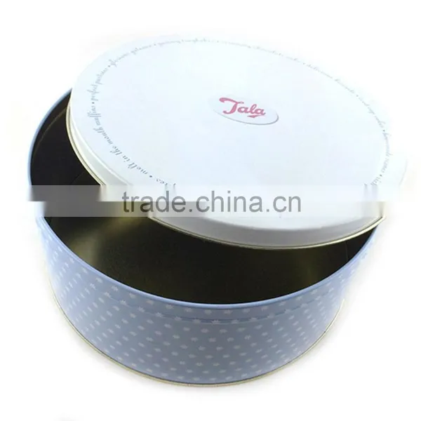 Dongguan SGS Approved Round Busicuit Tin Canister Set photo-4