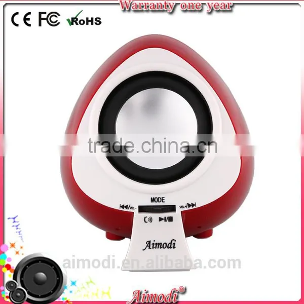 Manufacture Unique Popular ABS Bluetooth Speaker With Strong fm Radio tf Card photo-2