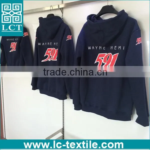 Custom Made Hangtag 80% Cotton 20% Polyester Custom Hoodies With Heat Transfer Printing photo-2