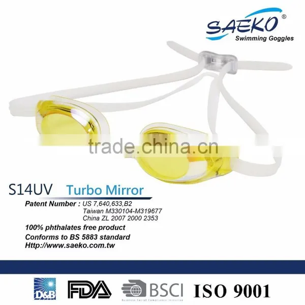 Racing Mirror - UV Protected Waterproof Swimming Goggles Anti-fog Adult photo-4