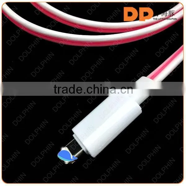 New Products 2016 Flowing Light LED Charging Cable USB 2.0 LED USB Cable for Huawei P9 photo-3
