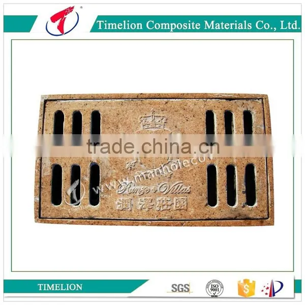 Wholesale Flexible Custom FRP Plastic Road Driveway Drainage Grates Gully Gratings Drainage Grating Road Grate photo-4