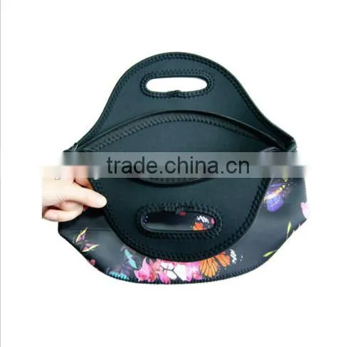 Soft Neoprene Travel Picnic Food Insulated Lunch Tote Cooler Bag Handbag photo-5