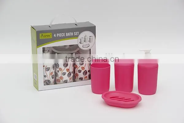 4pcs Bathroom Accessory Set photo-5