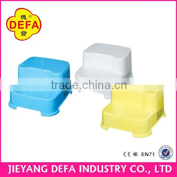 Popular Safety and Anti-slip Plastic Bathroom Step Stool Nonslip Toilet Stool
