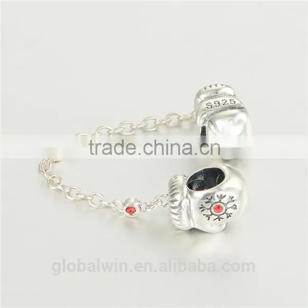 Bulk Hand Gloves Safty Chain Wholesale Metal Bracelet Charms photo-4