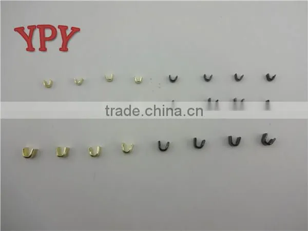 Zipper Brass Metal H Type Bottom Stop and U Type Top Stop photo-3