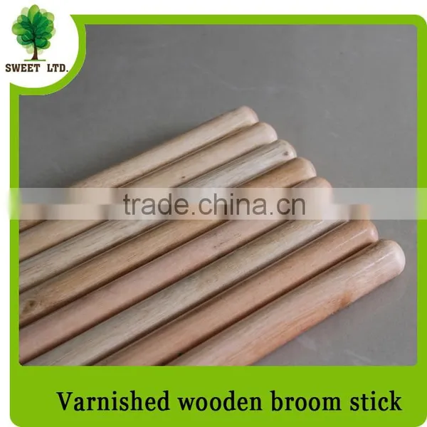 Well Straight Varnished Wood Mop Stick With Competiive Price photo-2