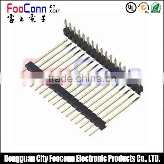 2.54mm Pin Header Single Row Straight/Right Angle Connector photo-2