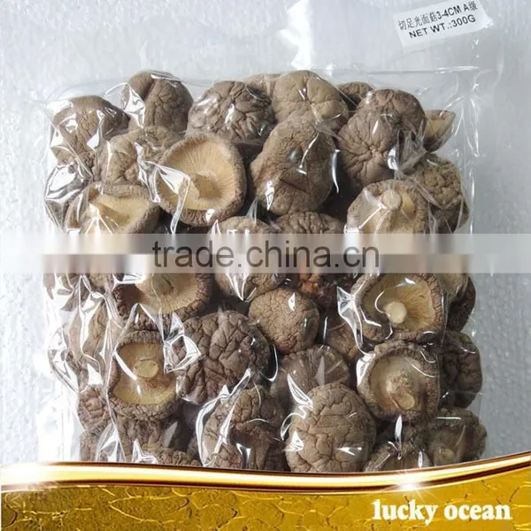 3-4 cm Dried Smooth Mushroom A Grade