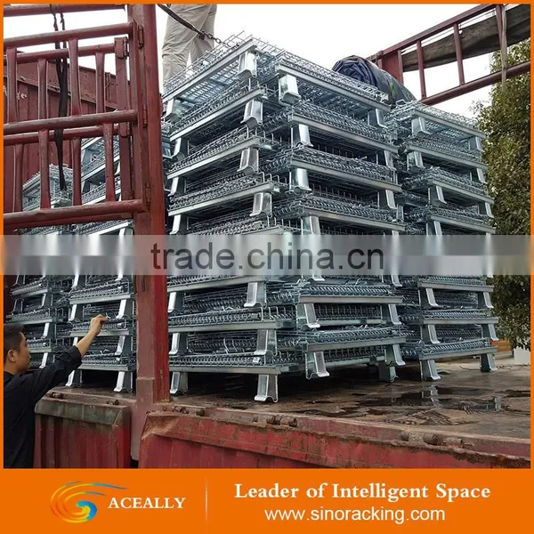 Aceally Stackable Mesh Box Cage Pallet photo-6