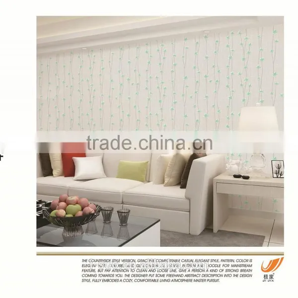 China Beauty Flower Bedroom Wallpaper for Decoration photo-4