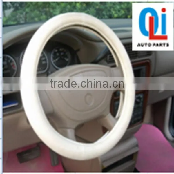 Beige Car Steering Wheel Covers in Auto Steering Covers