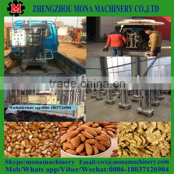 Peanut/seasame/olive/palm/soybean/sunflower Hydraulic Oil Press Machine photo-5