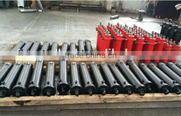 Hot Selling Multiple Stages Single Acting Telescopic Hydraulic Cylinder photo-2