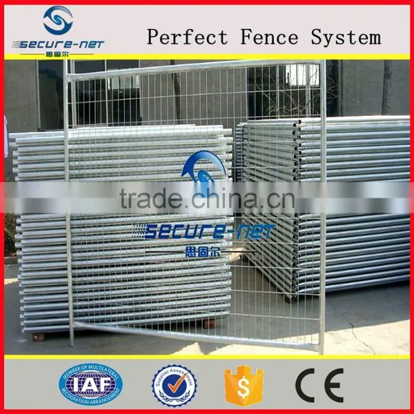 Metal Steel Pipe Frame Removable Canada Temporary Fence Panels photo-2