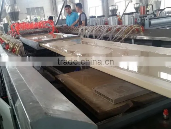 Plastic WPC Door Board Extruder Machine Price photo-4