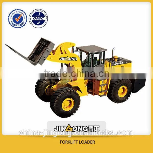 Wheel Loader With Pallet Fork JGM761FT28 Stone Forklift Loader Weichai Engine photo-4