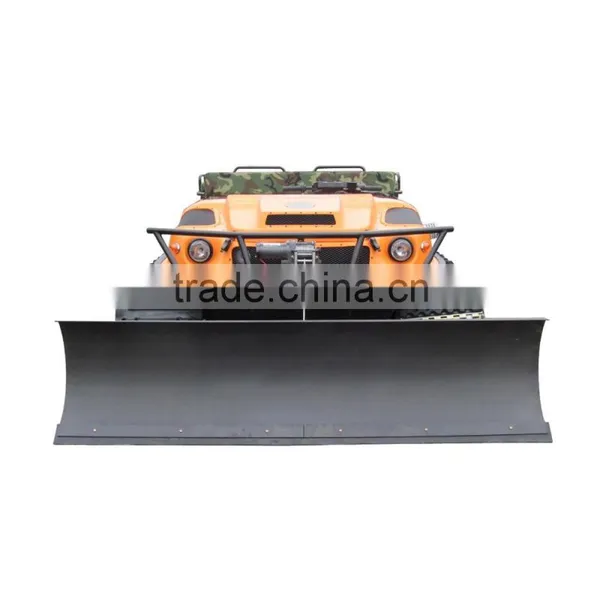XBH 8x8-2 Amphibious Vehicle With Forklift Reversible Snow Plough Shovel Snow Special Car Snow Cleaning Vehicle photo-5
