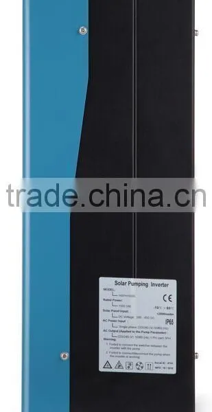 1 Phase or 3 Phase 220/240v Automatic 0.75kw Hybrid Solar Pumping Inverter Dry Run Protection by Sensor/software photo-2