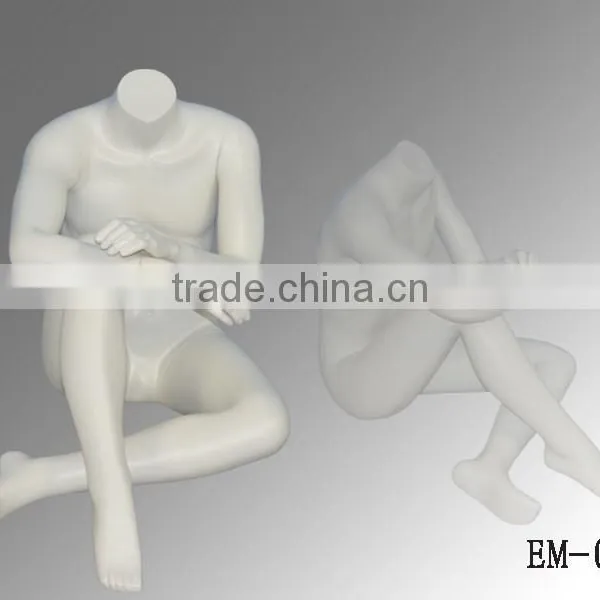 2015 Cheap Headless Display Sitting Nude Male Mannequin Dressmaker Forms photo-2