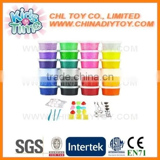 Promotion DIY Kids Aquosity Foam Beads, Colorful Magic Foam Putty, Wholesale Non Dry Intelligent Super Light Clay photo-4