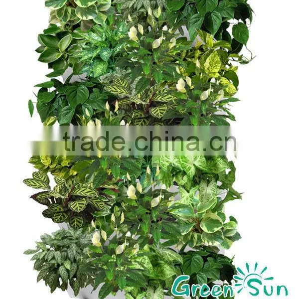Interior&Exterior Vertical Garden Green Wall Module Artificial Hanging Wall for Plants Synthetic Grass Moss Turf Indoor Decor photo-6
