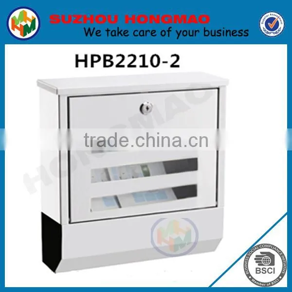 Stainless Steel Metal Mailboxes Wall Mounted Letterbox photo-2
