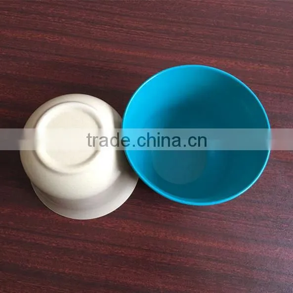 Biodegradable Turquoise Bamboo Fiber Flower Pot photo-2