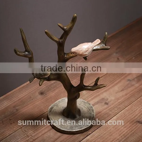 Resin Handmade Antique Tree Shape Jewelry Display photo-2