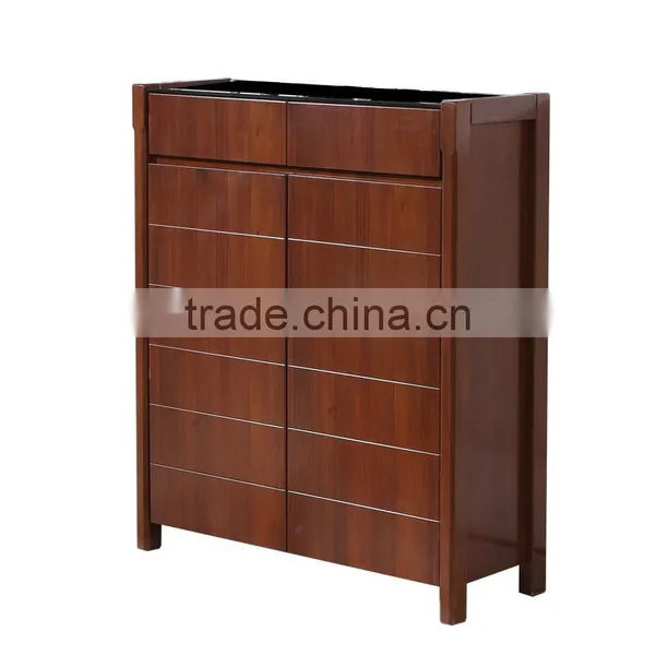 Modern Design Wooden Shoe Rack Cabinet photo-4