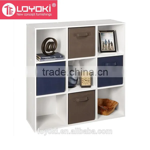 9-Cube Storage Bookcase, 12 by 12-Inch Storage Organizer photo-6