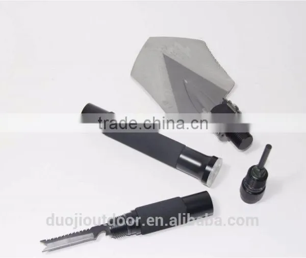 Special Multi-use Outdoor Sport Gear With Shovel Hoe Knife Hook Fire Starter photo-6