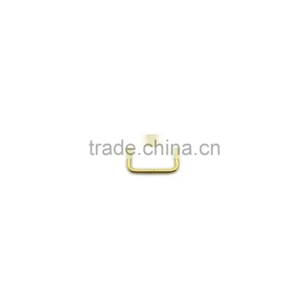 Metal D Ring Brass Finish / Metal Hardware Ring / Steel Rings photo-2