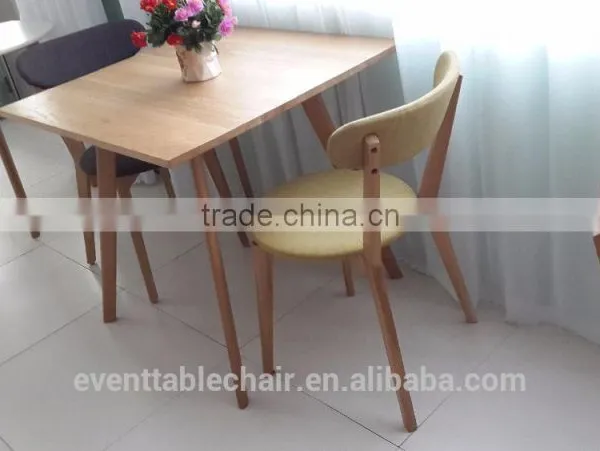 Wood Dining Table and Chair Supreme Chair Price photo-4