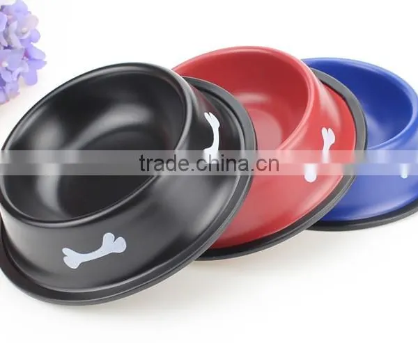 Wholesale Belly Anti Skid Colored Pet Bowl/ Belly Dog Bowl photo-5