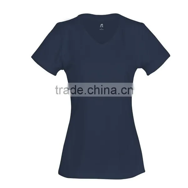 Plain White 100% Cotton t Shirts for Men Printing photo-3