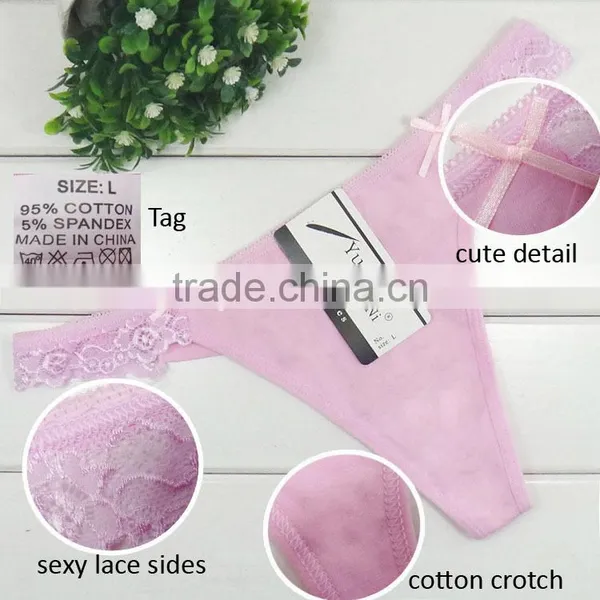 Sexy Simple Women G-string Underwear photo-6