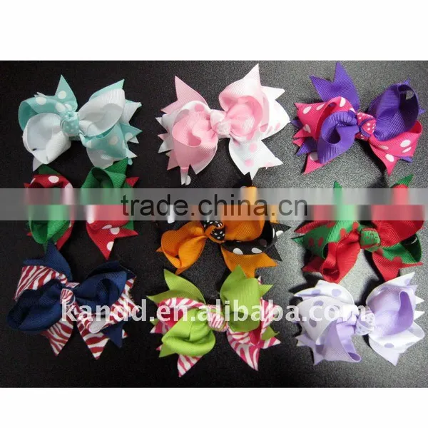 4inch Ribbon Bows/hair Bows/grosgrain Ribbon Bow