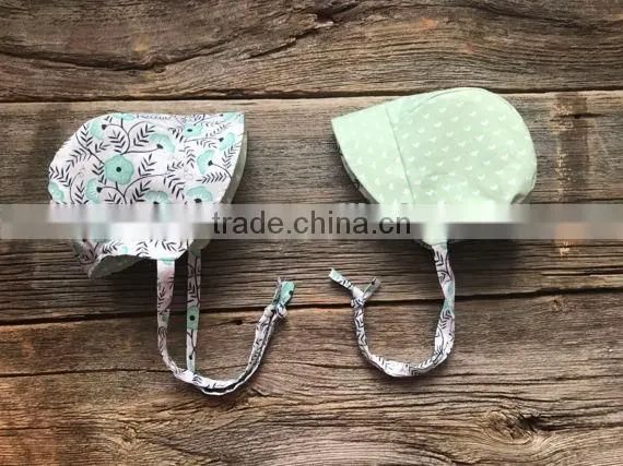 Baby Hat Floral Bonnet Ruffle Cotton Cap Baby Clothing Accessories Wholesale Cheap Price photo-3