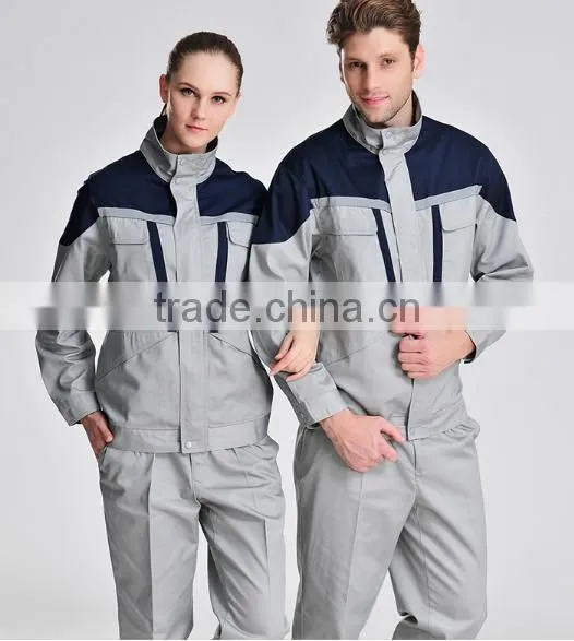 Factory Price Industrial Anti-wrinkle Coverall Workwear Uniform photo-4