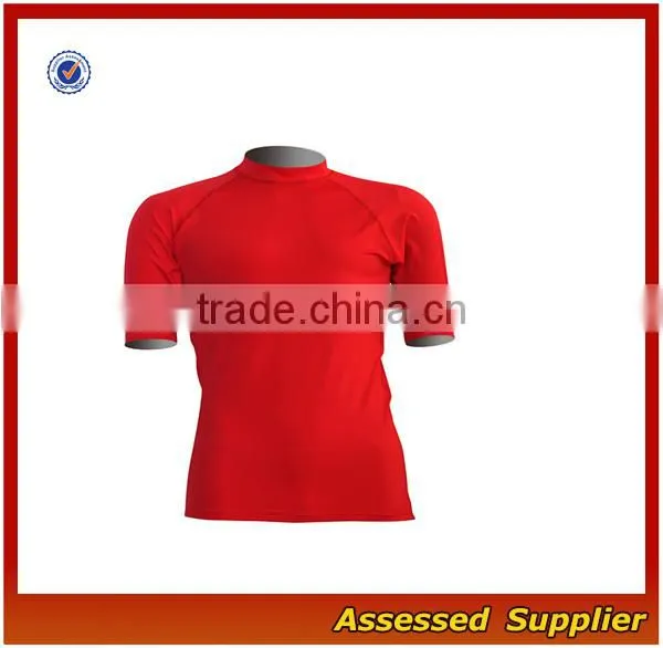 OEM Sportswear Manufacturer Compression Mens T- Shirts/Rash Guards Wholesale/Sun Tshirs---AMY164282 photo-5