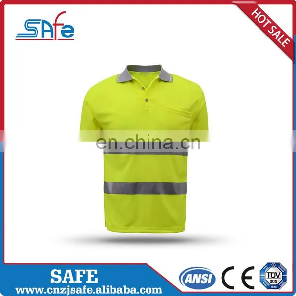 Wholesale High Visibility Orange Safety Shirts photo-2