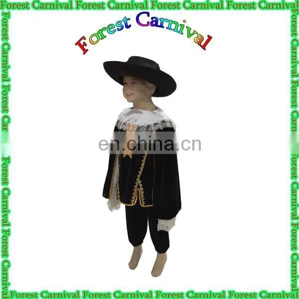 TZ-8240 Black King Boy King Costume For Kids photo-2