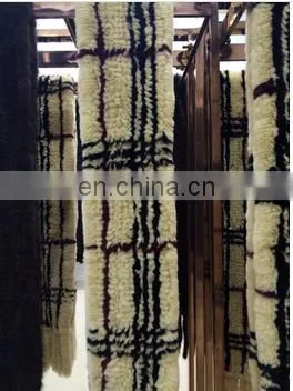 2017 Natural Rex Rabbit Fur Scarf Handsome Rex Rabbit Fur Scarf Accept OEM Real Fur Scarf photo-6