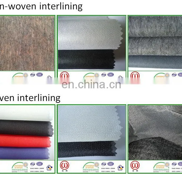 45 Gsm 90 cm Width Interfacing 60% Polyester 40% Nylon Interlining for Bags photo-6