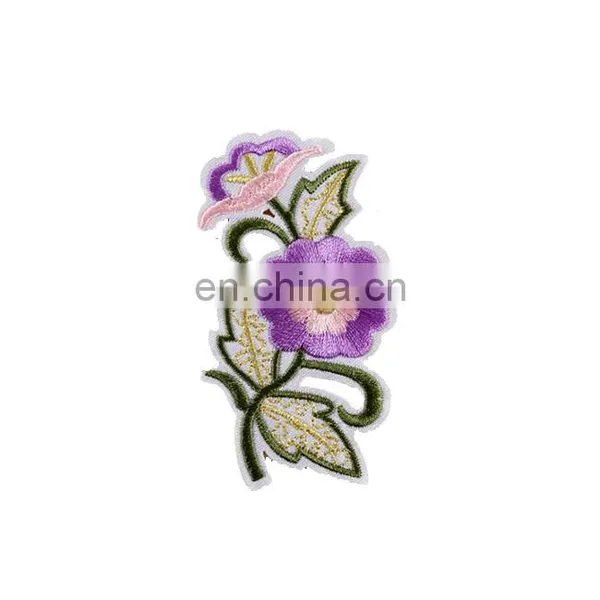 Embroidery Patch Hand Rose Flower Patches Embroidery for Women Clothing photo-4