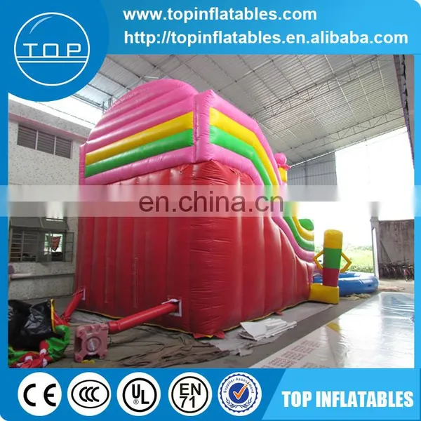 Best Selling 0.55mm PVC Tarpaulin Jumping Castles Inflatable Water Slide photo-5